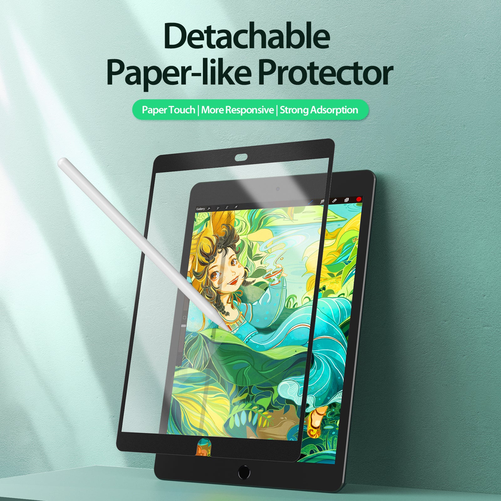 DUX DUCIS Naad Series for iPad 10.2 (2019) / (2020) / (2021) Screen Protector Matte PET Paperfeel Film DUX DUCIS Naad Series for iPad 10.2 (2019) / (2020) / (2021) Screen Protector Matte PET Paperfeel Film